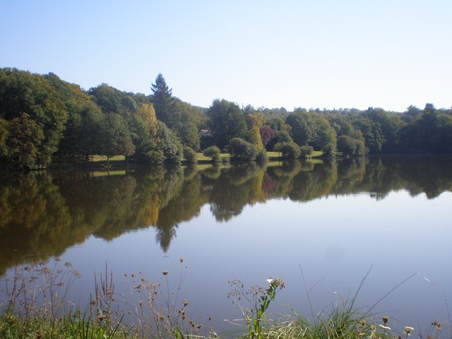 L'étang de Conore à Peyrilhac