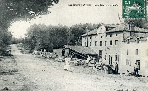 Moulin de la Poitevine, carte postale ancienne, collection privée.