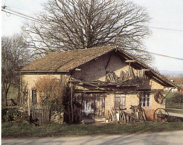 Atelier de Charron, commune de Veyrac, crédit photo, Philippe Rivière, inventaire général, ADAGP.
