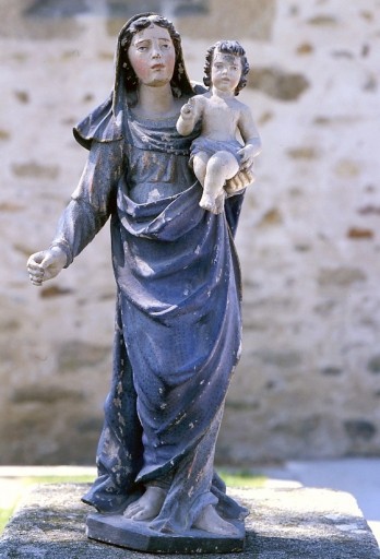 Vierge à l’Enfant, crédits photo Lefevre, S. - © Inventaire général, ADAGP